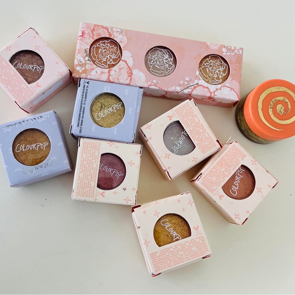 COLOUR POP GLITTER EYESHADOW BUNDLE